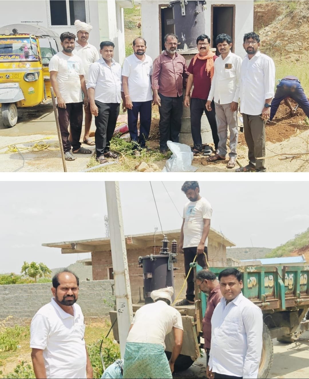 కరెంట్ సమస్యను పరిష్కరించిన సర్పంచ్ 